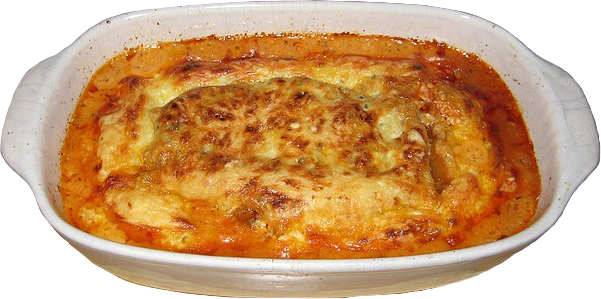 Überbackenes Lasagne frisch zubereitet von Lecker Pizza Service